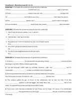 Vorschau - Arbeitsblätter - Mixed Conditionals - including two gaps - Seite 1