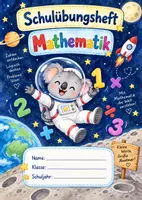 Vorschau - Mal- und Bastelvorlagen - Deckblatt Schulübungsheft Mathematik + s/w Version - Seite 1