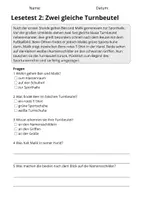 Vorschau - Arbeitsblätter - Lesetest Klasse 2 – Ein Schultag | 10 Texte mit Fragen & Lösungen - Seite 3