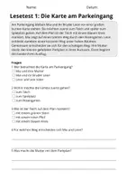 Vorschau - Stundenentwürfe - Lesetest Klasse 2 – Ein Ausflug in den Park - Seite 2