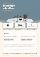 Vorschau - Anderer Materialtyp - Zeugnisse schreiben Grundschule – Handreichung - Deckblatt