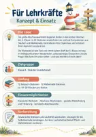 Vorschau - Arbeitsblätter - Abschluss Klasse 4 | 24 Stationen Deutsch & Mathe | Wiederholung für Klasse 5 - Seite 1