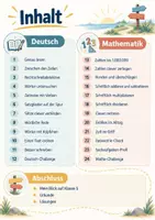 Vorschau - Arbeitsblätter - Abschluss Klasse 4 | 24 Stationen Deutsch & Mathe | Wiederholung für Klasse 5 - Seite 3