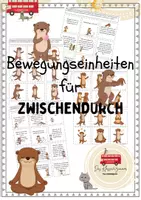 Vorschau - Stationenlernen - Bewegungseinheiten für Zwischendurch - Deckblatt