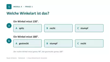 Vorschau - Arbeitsblätter - Umfang, Fläche, Volumen und Winkel – Übungen mit Quiz und Lösungen Klasse 5/6 - Seite 2