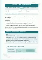 Vorschau - Arbeitsblätter - Rationale Zahlen & Verhältnisse – Übungspaket mit Lösungen | 3. Klasse Mittelschule & AHS - Seite 1