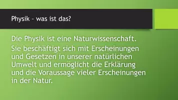 Vorschau - Arbeitsblätter - Physik - was ist das? ; Einführungsstunde 7. Klasse - Seite 2