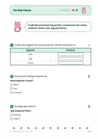 Vorschau - Arbeitsblätter - Englisch Klasse 2: On the Farm – Bauernhoftiere - Seite 3
