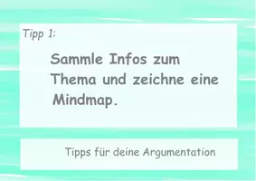 Vorschau - Poster - Tipps für deine Argumentation - Seite 2