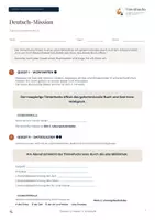 Vorschau - Arbeitsblätter - Deutsch: Stoffwiederholung am Beginn der 6. Schulstufe - Seite 1