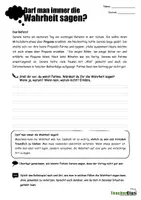Vorschau - Arbeitsblätter - PP_DarfmandieWahrheitsagen - Seite 1