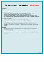 Vorschau - Aufgabenkarten - Wasser/Wasserkreislauf: Rätsel | Lösung + Lernziele + Kommentar - Seite 2