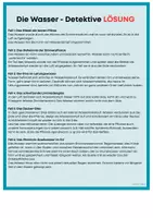 Vorschau - Aufgabenkarten - Wasser/Wasserkreislauf: Rätsel | Lösung + Lernziele + Kommentar - Seite 3