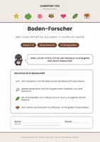 Vorschau - Arbeitsblätter - Sachunterricht Klasse 3-4: Boden-Forscher – Maulwurf, Zersetzer & Humus - Seite 1