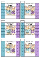 Vorschau - Präsentationen/Tafelbilder - Belohnungskarte zum Lochen – Motivationssystem Grundschule | Freebie - Hasenklasse - Seite 1
