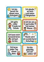 Vorschau - Poster - 22 Affirmationskarten für den Schulstart - Seite 2