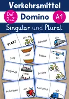 Vorschau - Spiele - Verkehrsmittel | Spiel | Domino mit Singular und Plural - Deckblatt