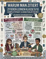 Vorschau - Unterrichtsreihen - Warum man zitiert | Zitieren lernen Klasse 9/10 - Deckblatt