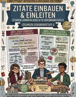 Vorschau - Unterrichtsreihen - Zitate einbauen & einleiten | Zitieren lernen Klasse 9/10 - Deckblatt