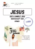 Vorschau - Arbeitsblätter - Jesus Umwelt Zeit | Römer Herrschaft - Deckblatt