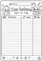 Aperçu - Autre type de ressources - Emprunts, suivi des lectures et avis de lecteur | Couleur + N&B - Page 3