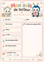 Aperçu - Autre type de ressources - Emprunts, suivi des lectures et avis de lecteur | Couleur + N&B - Page 1