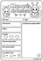 Aperçu - Autre type de ressources - Emprunts, suivi des lectures et avis de lecteur | Couleur + N&B - Page 2