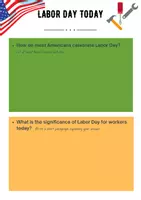 Vorschau - Arbeitsblätter - Labor Day: USA Landeskunde & History - Seite 3