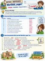 Vorschau - Arbeitsblätter - Wortfeld sagen - Seite 3