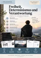 Vorschau - Unterrichtsreihen - Freiheit, Gesellschaft & Gerechtigkeit – 3 komplette Unterrichtsreihen Philosophie Sek II | Sparpaket - Seite 1