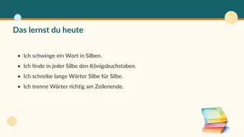 Vorschau - Stundenentwürfe - Silben schwingen – Rechtschreibung Klasse 2–4 - Seite 2