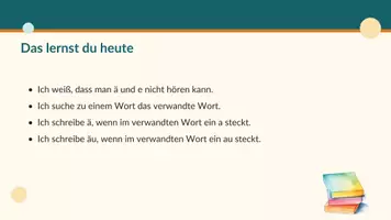 Vorschau - Stundenentwürfe - Ableiten: ä und äu – Rechtschreibung Klasse 2–4 - Seite 2