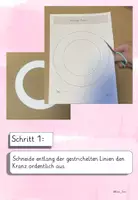 Vorschau - Mal- und Bastelvorlagen - Kunst Herbst Klasse 3 – Herbstkranz basteln - Seite 3