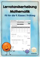 Vorschau - Klassenarbeiten - Lernstandserhebung Mathematik - Fit für die Prüfung - Seite 1