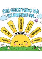anteprima - Materiale di supporto/inclusione - Cartellone di accoglienza – Che quest’anno sia illuminato da… - Pagina 1