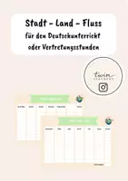 Vorschau - Spiele - Stadt - Land - Fluss - Deckblatt