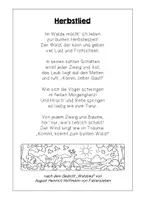 Vorschau - Arbeitsblätter - Materialpaket: Gedichtvortrag ("Herbstlied" + Bewertungsbogen) - Seite 3