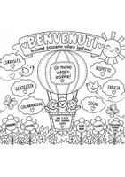 anteprima - Materiale per pittura e bricolage - Materiale per Accoglienza - Un nuovo viaggio insieme! - Pagina 1