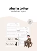 Vorschau - Arbeitsblätter - Martin Luther (Reformation) - Kindheit und Jugend - Deckblatt