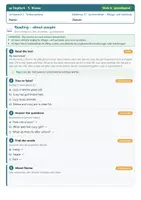 Vorschau - Arbeitsblätter - Leseverstehen Englisch 5 Realschule - Seite 1