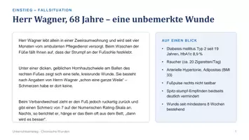 Vorschau - Arbeitsblätter - Einstieg Chronische Wunden Expertenstandard Pflege - Seite 1