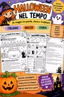 anteprima - Esercizi - Tema Halloween - progetto interdisciplinare ital-storia-ing - Pagina di copertina