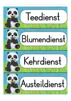 Vorschau - Präsentationen/Tafelbilder - Klassendienste - Pandaklasse - Seite 2