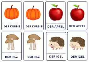 Vorschau - Arbeitsblätter - Herbst-Materialpaket - Lesen, Entdecken & Lernen / Klasse 1-4 - Seite 3