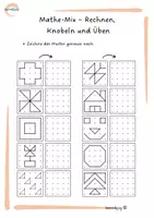 Vorschau - Arbeitsblätter - Mathe-Mix – Rechnen, Knobeln und Üben - Deckblatt