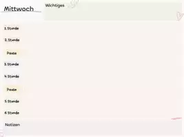 Vorschau - Anderer Materialtyp - Schuljahres Tagesplaner für 39 Schulwochen - Seite 3