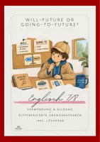 Vorschau - Unterrichtsreihen - Will-Future vs. Going-to-Future | Erklärung & differenzierte Übungen | Englisch Klasse 7/8 | inkl. Lösungen - Deckblatt