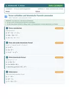 Vorschau - Arbeitsblätter - Binomische Formeln Mathematik 8 Realschule - Seite 1