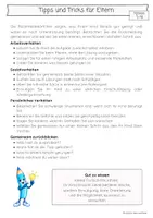 Vorschau - Arbeitsblätter - Rückmeldekärtchen Grundschule | Hausaufgaben, Arbeitsverhalten & Sozialverhalten · Materialpaket - Seite 3
