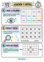 Vista previa - Hojas de trabajo - 70 RETOS COGNITIVOS - página 2